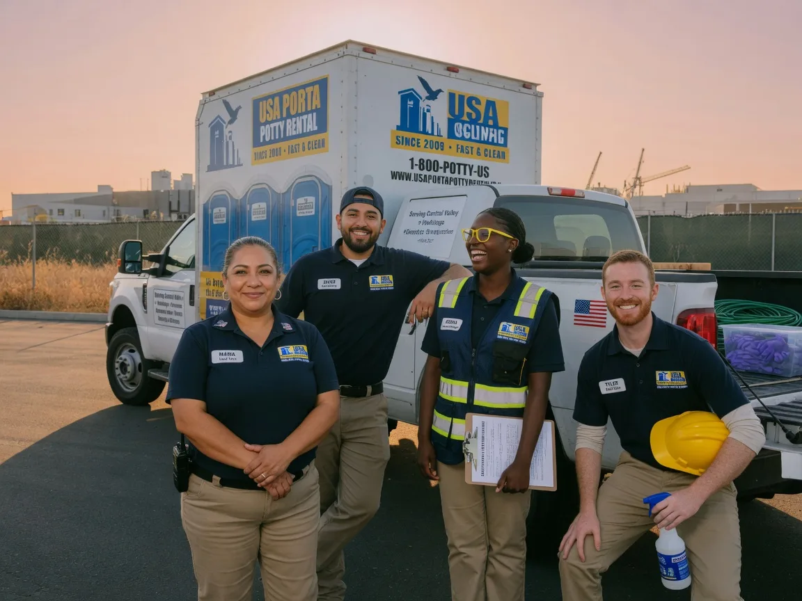 Portable Toilet Rental company in Farmington, CA